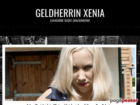 Geldherrin Xenia - Luxusgöre erzieht den devoten Geldsklaven