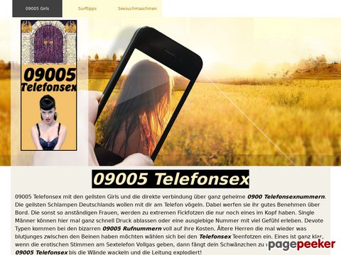 09005 Telefonsex